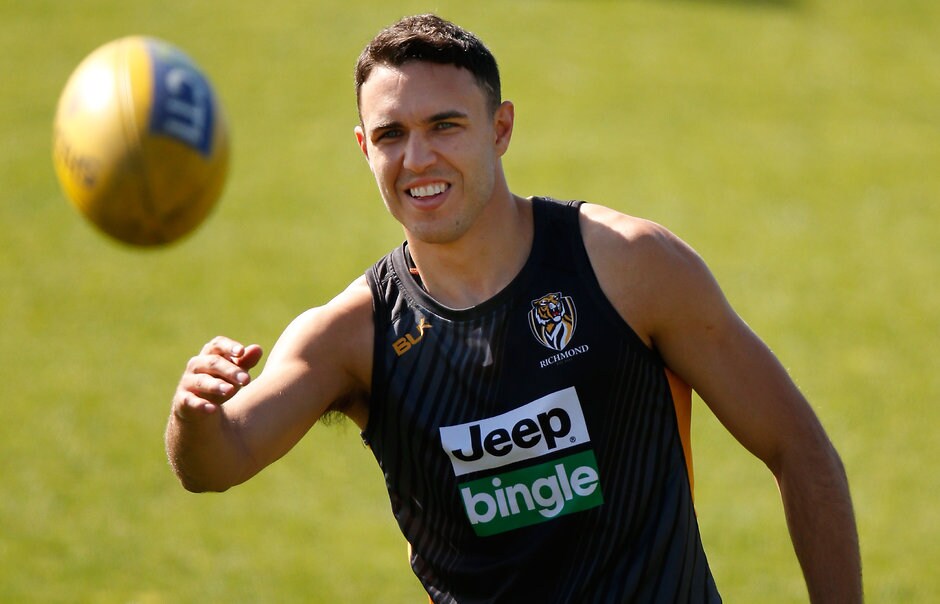 AFL 2015 Training - Richmond 021215 Shane Edwards has been voted into the Richmond leadership group - ${keywords}